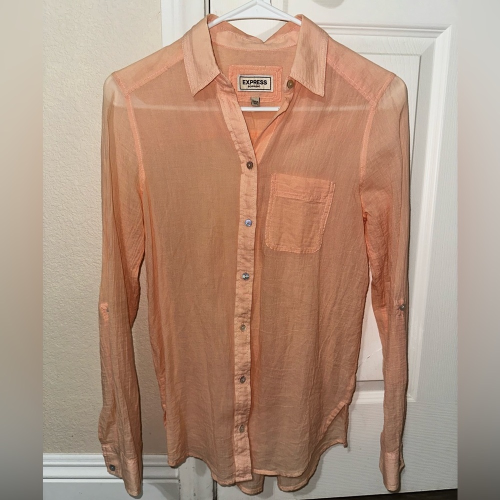 Express women’s button down shirt